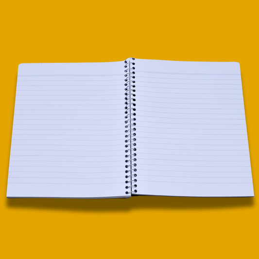 Wire-Bound Notebook – B5 – 100 Sheets – Lined