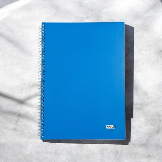 Wire-Bound Notebook Flexy - A4 - Double Lines (English)