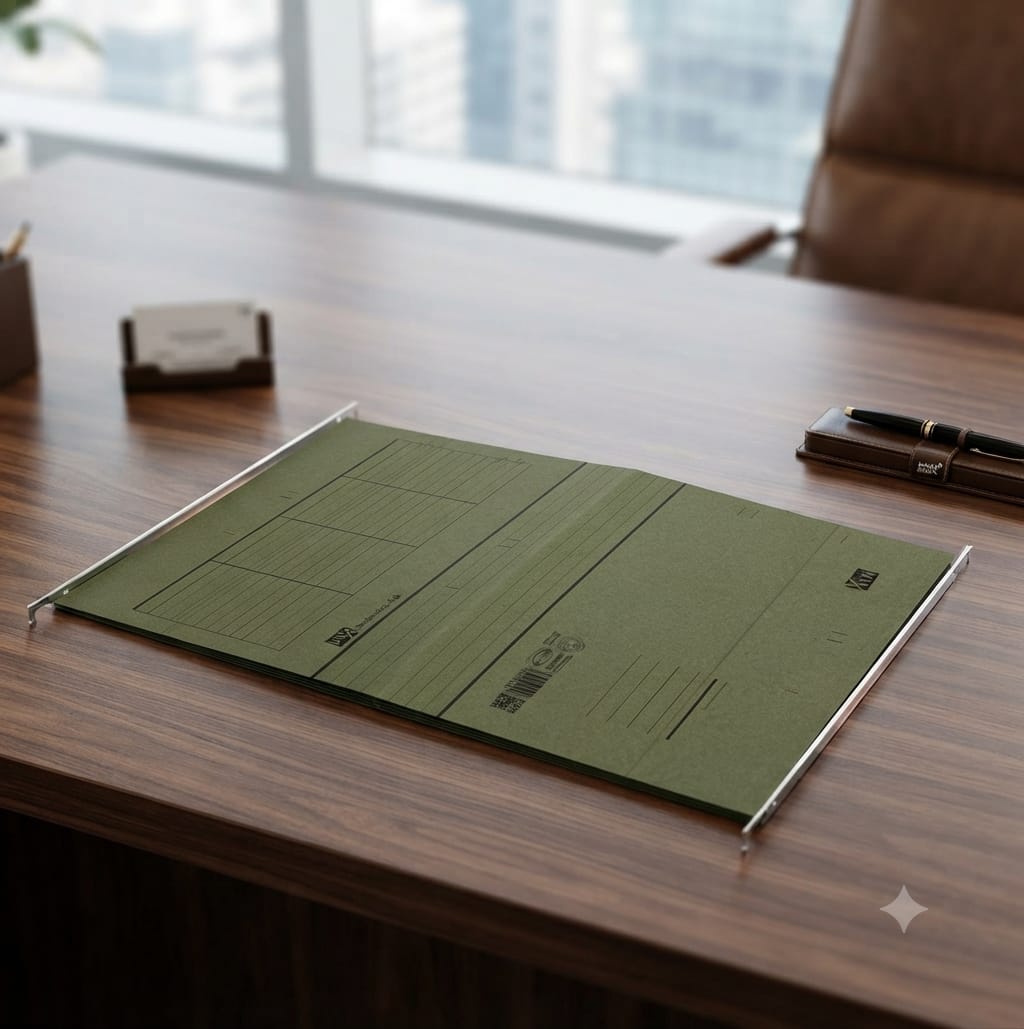 Hanging File ( Foolscap ) - A4 - size ( 21 x 29.7 Cm )