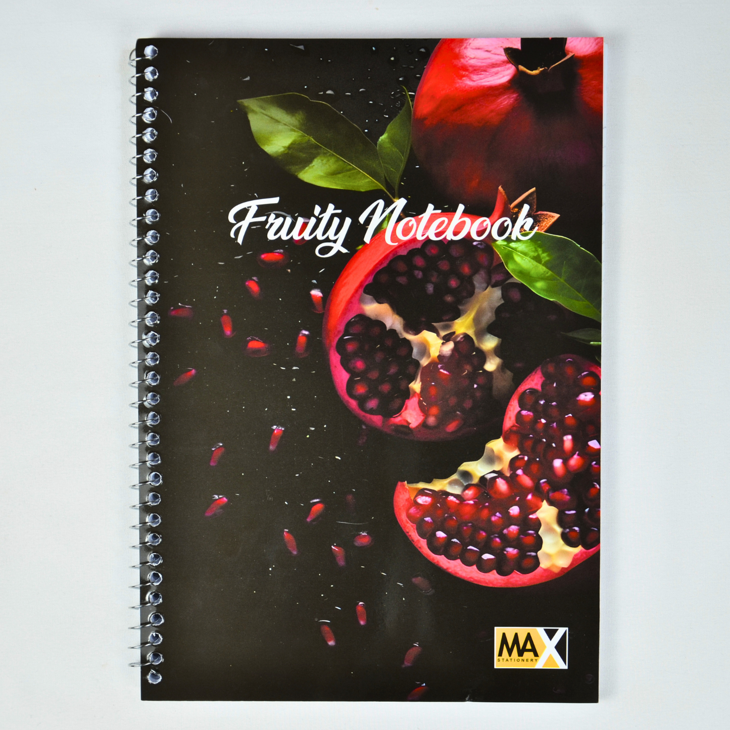 Max Stationery Cochet Cover Wire bound Notebook | Size A4 20 cm x 28 cm | 60 GSM | Lined | 100 sheets | Fruity Style