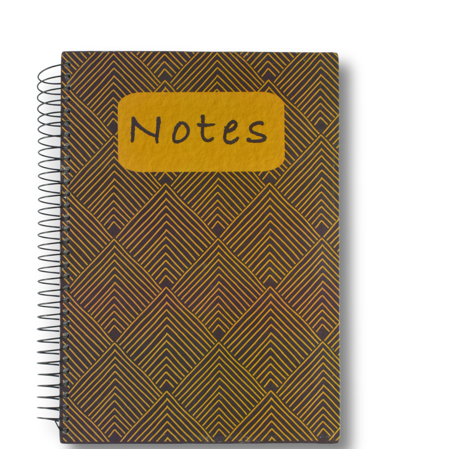 Max Stationery Hard Cover Wire bound Notebook | Size A4 20 cm x 28 cm | 70 GSM | Lined | 200 sheets | Nora Gad Designs - Hard Cover Series