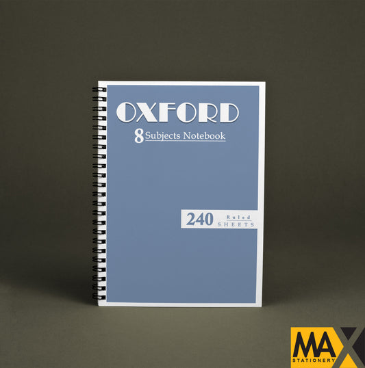 Wire-Bound Notebook – A4 – 240 Sheets – Lined