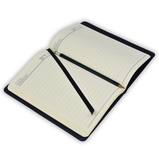 Hardcover Notebook – A5 – Lined – 100 Sheets – Bloom