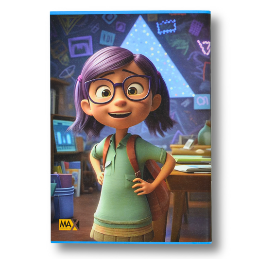 School Notebook – A5 – Square (0.5 cm) – 80 Sheets