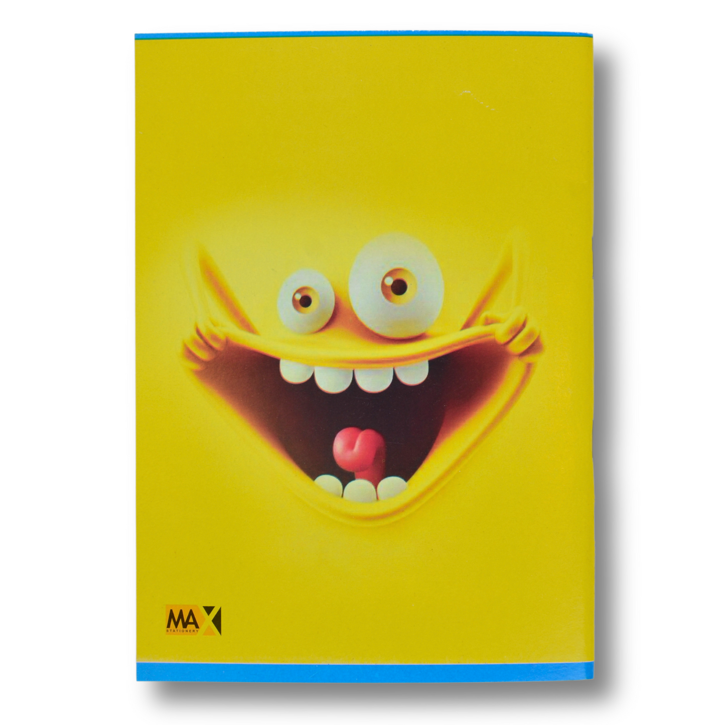 A5 lined notebook by Max Stationery with 60 sheets, 60 GSM paper, and a 250 GSM duplex designed cover – compact and ready for school use.