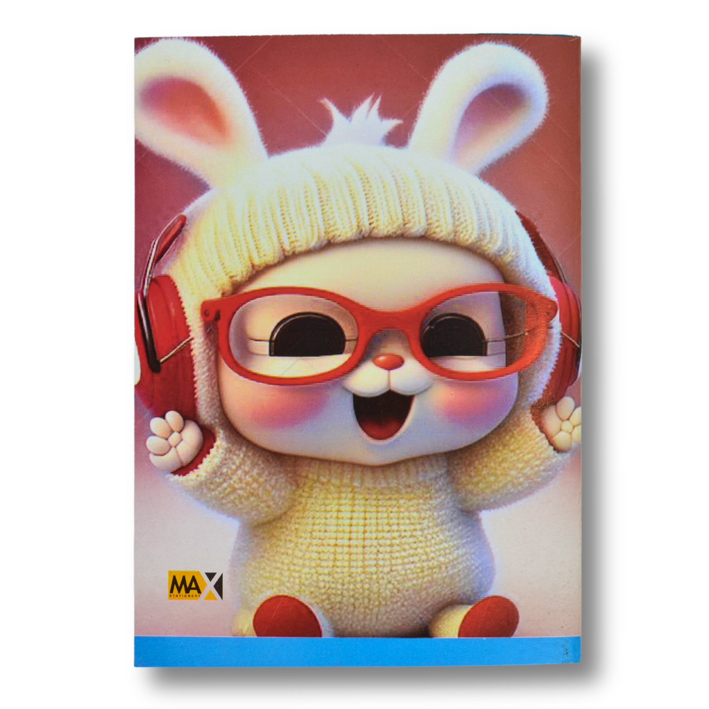 A5 lined school notebook by Max Stationery with 80 sheets, 60 GSM paper, and a 250 GSM duplex designed cover – part of the School Notebook Series.