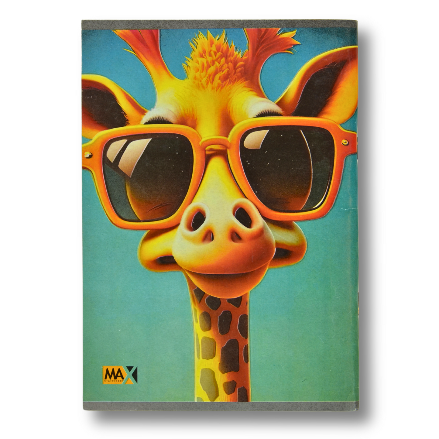 A5 lined school notebook by Max Stationery with 80 sheets, 60 GSM paper, and a 250 GSM duplex designed cover – part of the School Notebook Series.