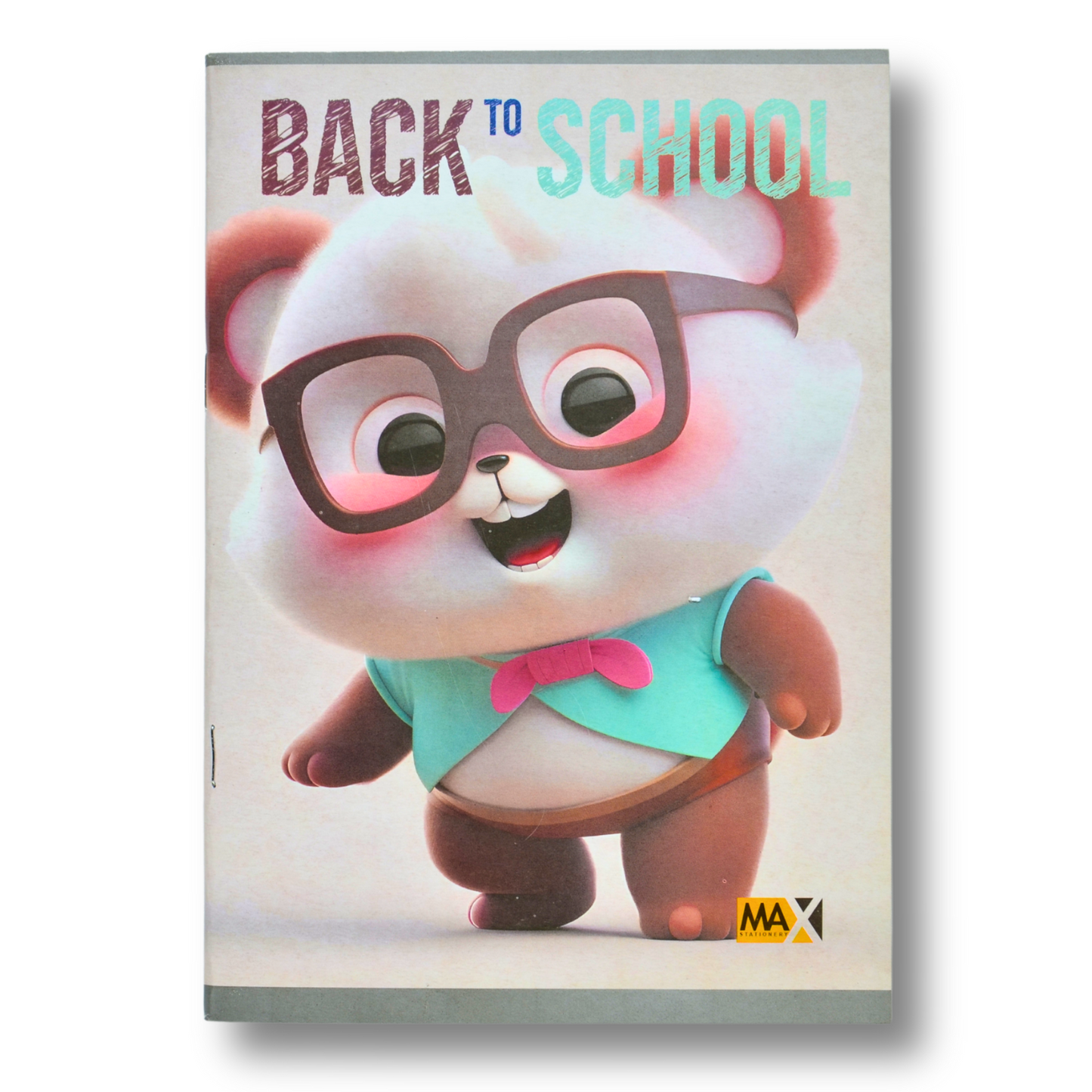 A5 Seyès ruled school notebook by Max Stationery with 60 sheets, 60 GSM paper, and a 250 GSM duplex cover – ideal for students in the French curriculum. سياس