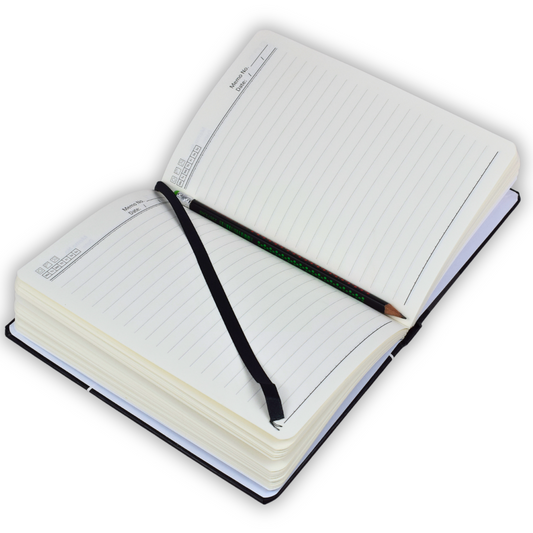 Hardcover Notebook – A5 – Lined – 100 Sheets – Simply