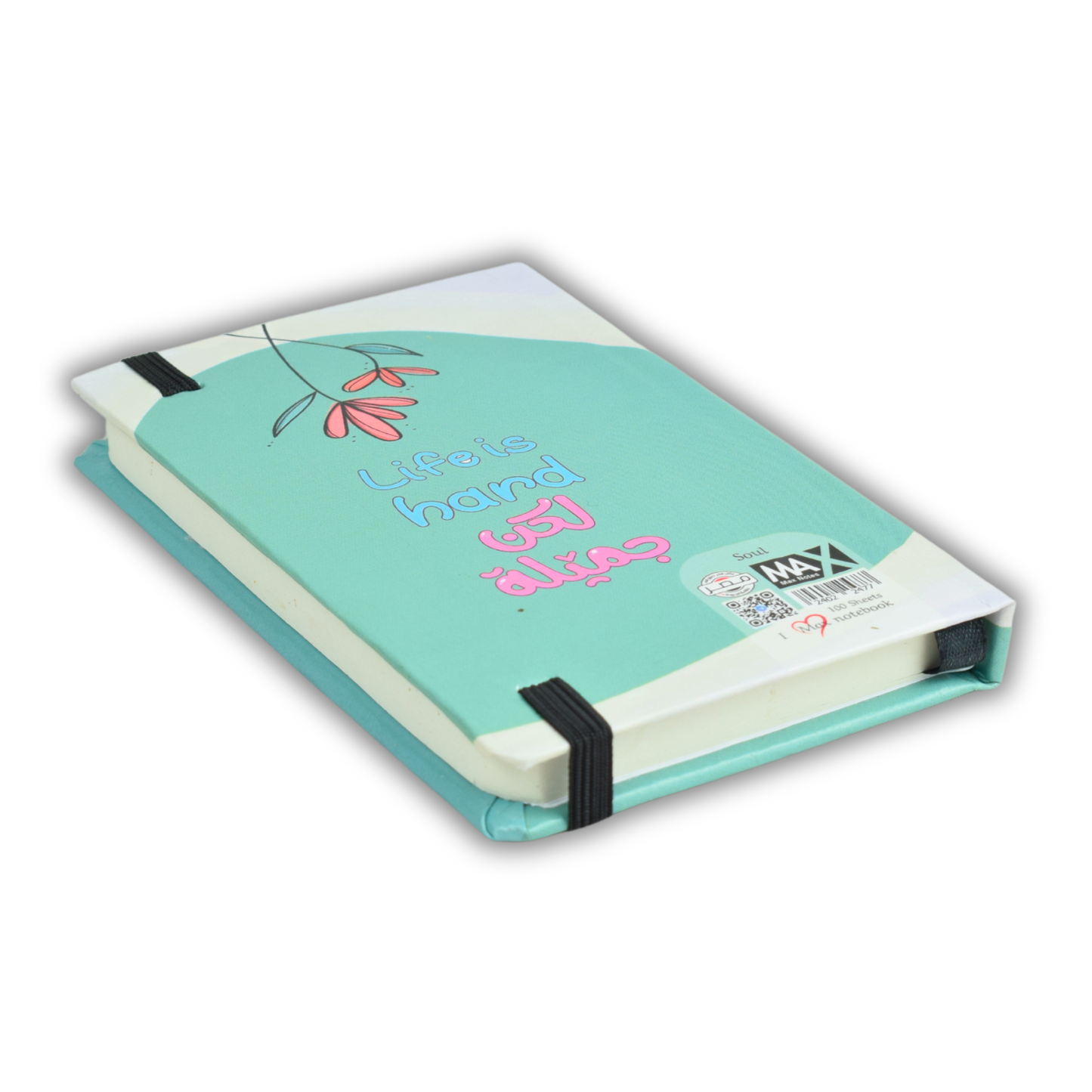 Max Stationery Hardcover Journals & Notebooks | Size A6 9 cm x 14.2 cm | 70 GSM | Lined | 100 sheets | Soul Style