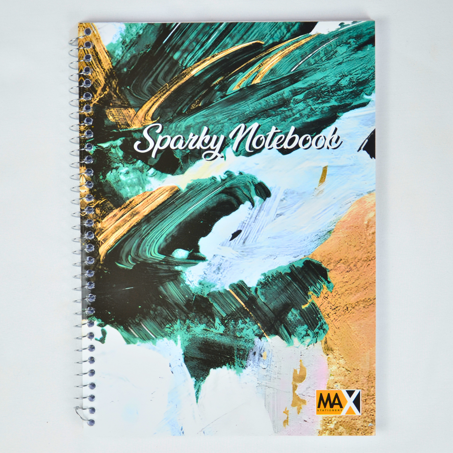 Max Stationery Cochet Cover Wire bound Notebook | Size A4 20 cm x 28 cm | 60 GSM | Lined | 100 sheets | Sparky Style