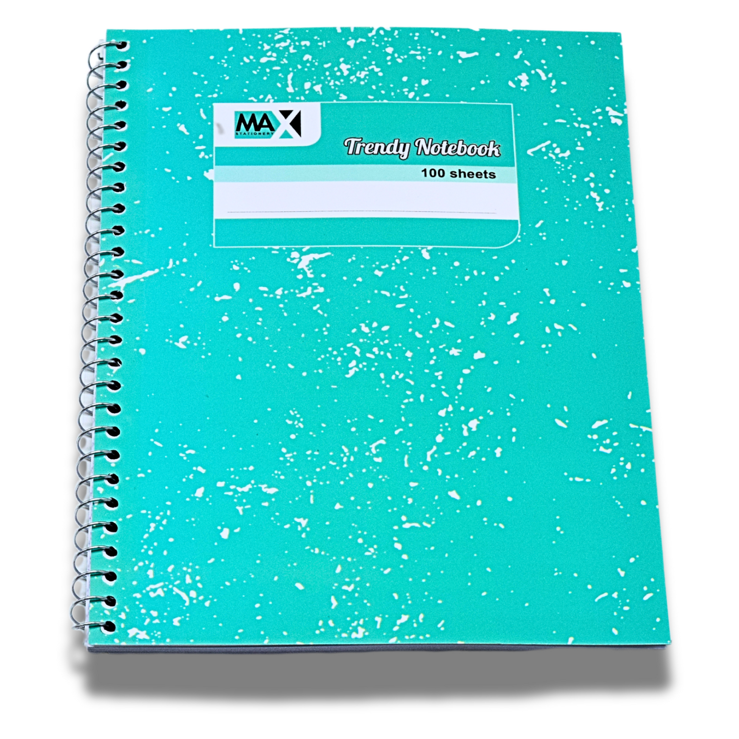 Max Stationery Cochet cover Wire bound Notebook | Size B5 17 cm x 25 cm | 60 GSM | Lined | 100 sheets | Trendy Style