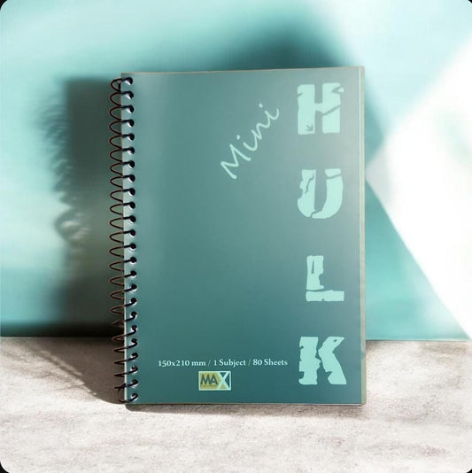Wire-Bound Notebook Mini Hulk – A4 –80 Sheets – Lined