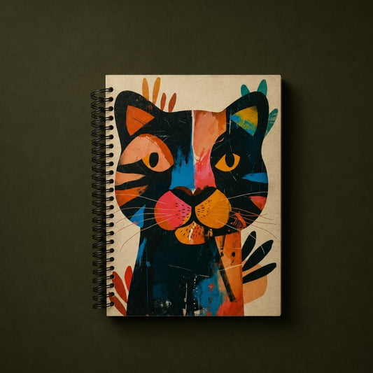 Wire-Bound Hard Cover Notebook – B5 – 200 Sheets – Lined