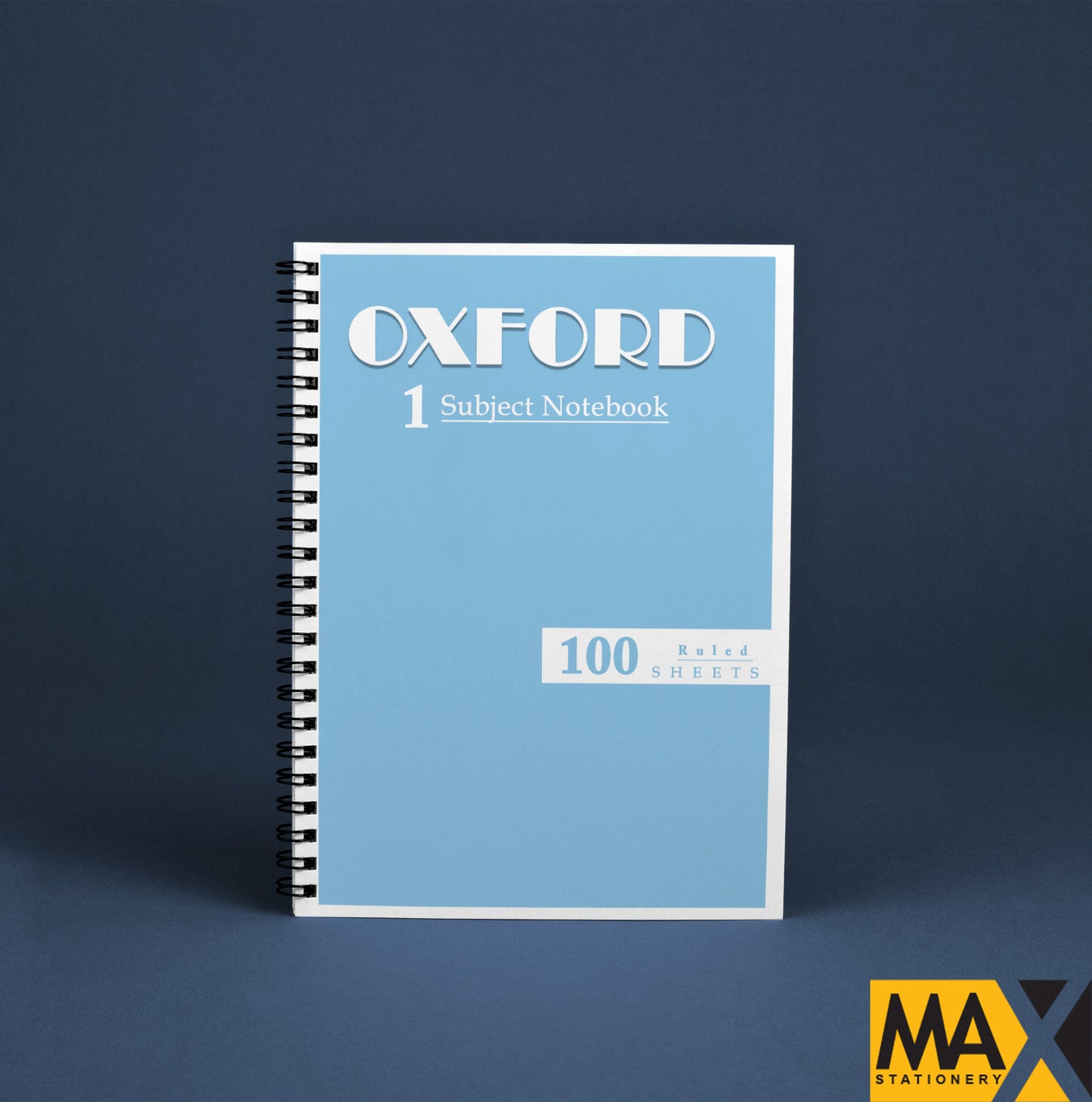 Wire-Bound Notebook – A4 – 100 Sheets – Lined
