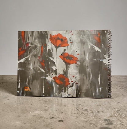 Wire-Bound Design Sketchbook – FS (24 × 34 cm) – 40 Sheets – 80 GSM – Design Sketches Series