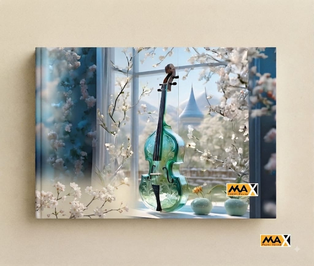 Music Sketchbook – B5 (17 × 24 cm) – 16 Sheets – Music Notebook Series