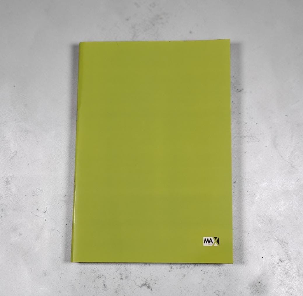 Exercise Notebook English – A4 – Double Lines - Main-Colors