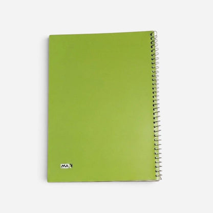 Wire-Bound Notebook Flexy - A4 - 0.5 cm Square (Small Squares)