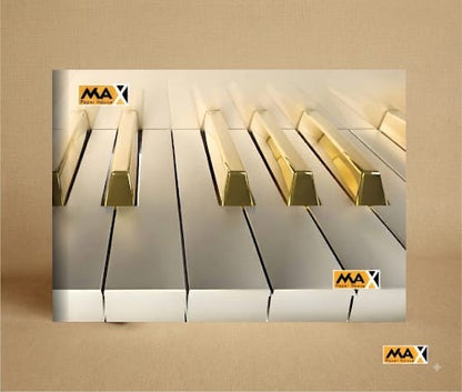 Music Sketchbook – B5 (17 × 24 cm) – 16 Sheets – Music Notebook Series