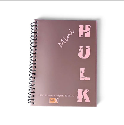 Wire-Bound Notebook Mini Hulk – A4 –80 Sheets – Lined