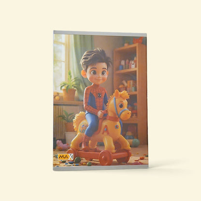 9 line Notebook A5 – 28 Sheets