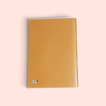 Exercise Notebook - A4 – Lined - Metallic Colors