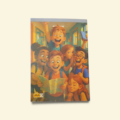 9 line Notebook A5 – 28 Sheets