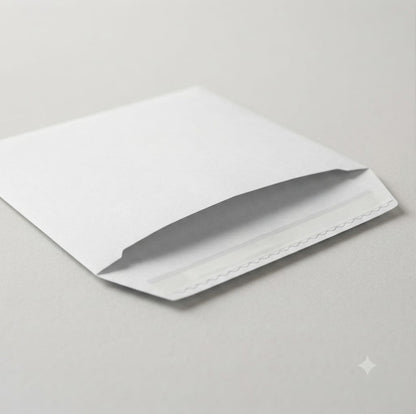 Self adhesive envelope | Plain White envelope | Size C5 162 mm x 250 mm | 100 GSM | Pack of 50 envelopes | Envelopes Series