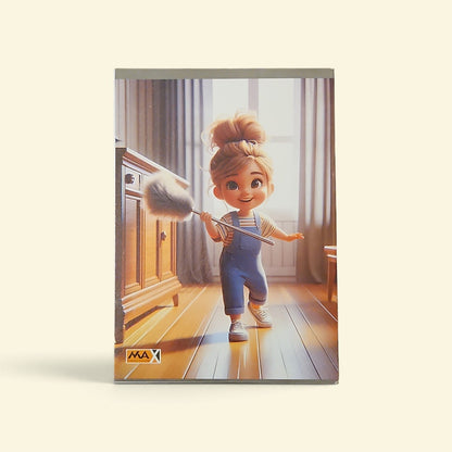 9 line Notebook A5 – 28 Sheets