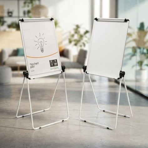 Flip Chart | Plain white Paper | Size <A0 70 cm x 100 cm | 70 GSM | 15 sheets | Writing Paper Series