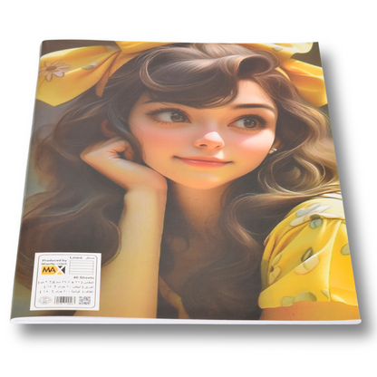 Exercise Notebook – A4 – Lined – 40 Sheets