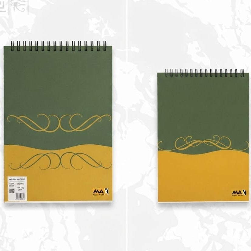 Block Note | Size A4 & A5 |  (14 cm x 20 cm )& (20 cm x 28 cm)| 60 GSM | Lined | 40 sheets | Block Note Series| Cardboard Back Cover