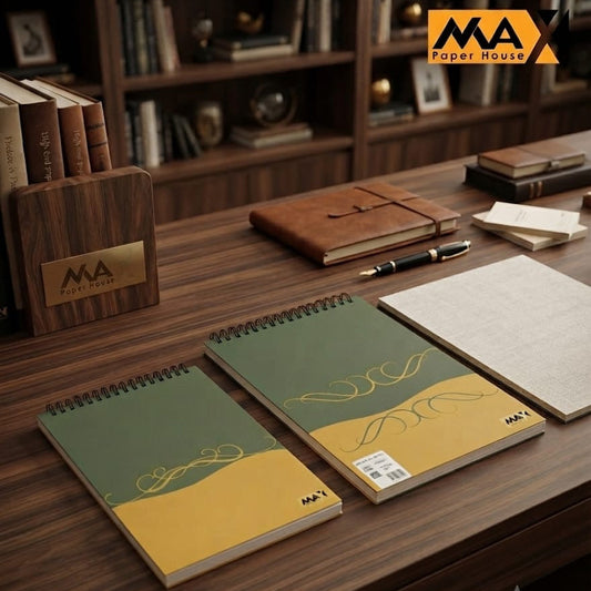 Block Note | Size A4 & A5 |  (14 cm x 20 cm )& (20 cm x 28 cm)| 60 GSM | Lined | 40 sheets | Block Note Series| Cardboard Back Cover