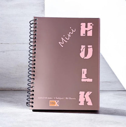 Wire-Bound Notebook Mini Hulk – A4 –80 Sheets – Lined