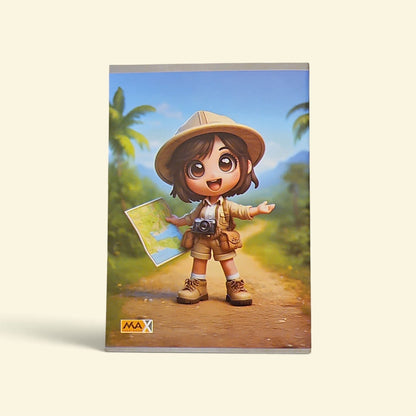 9 line Notebook A5 – 28 Sheets