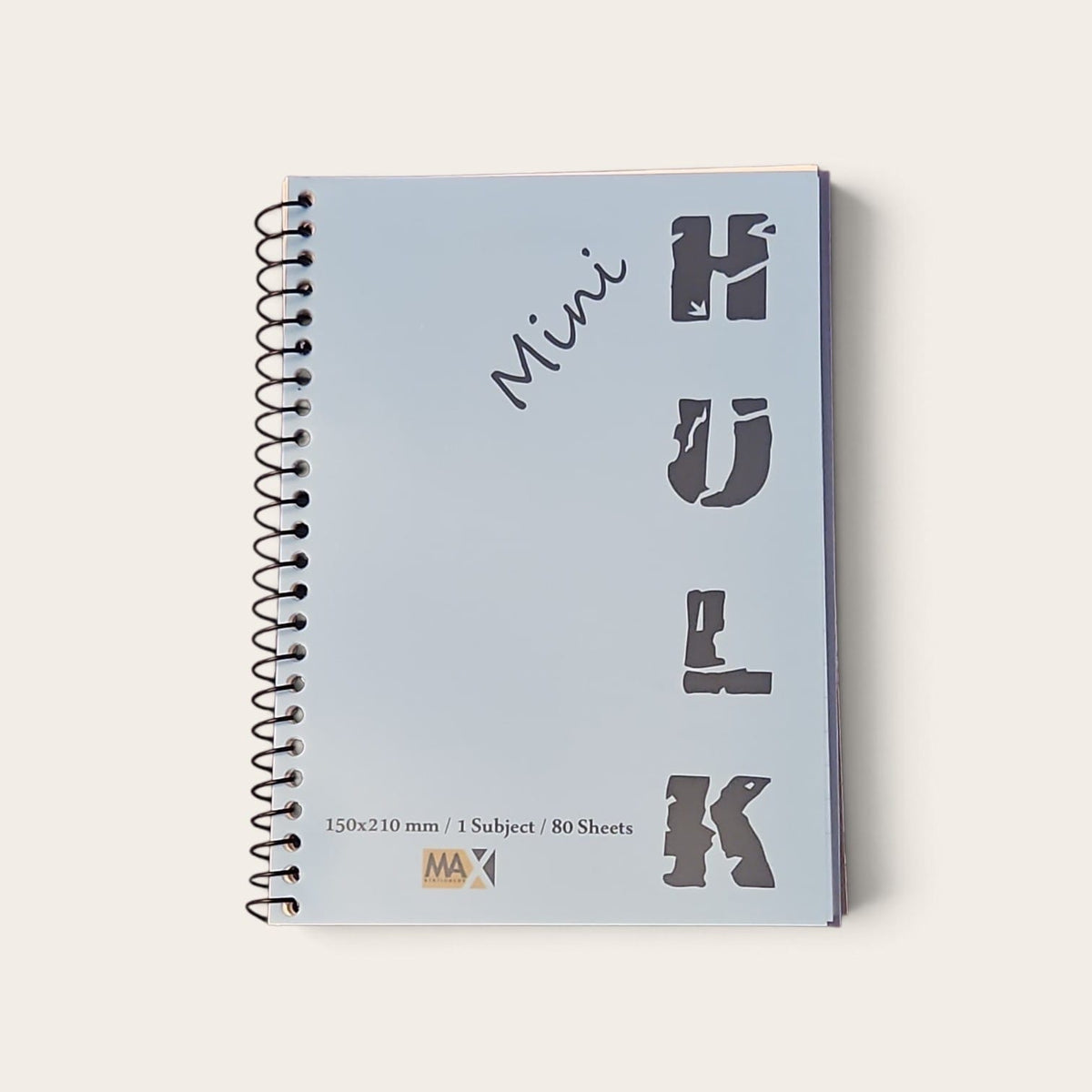 Wire-Bound Notebook Mini Hulk – A4 –80 Sheets – Lined
