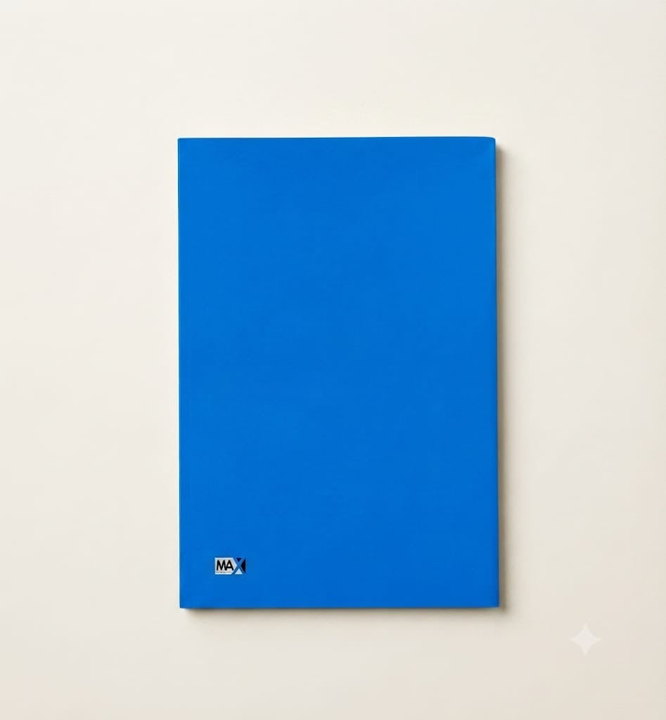Exercise Notebook - Main Colors - A4 - Large Squares (1 cm)