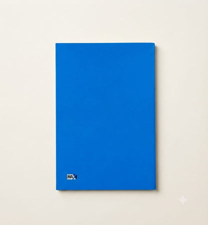 Exercise Notebook - Main Colors - A4 - Large Squares (1 cm)