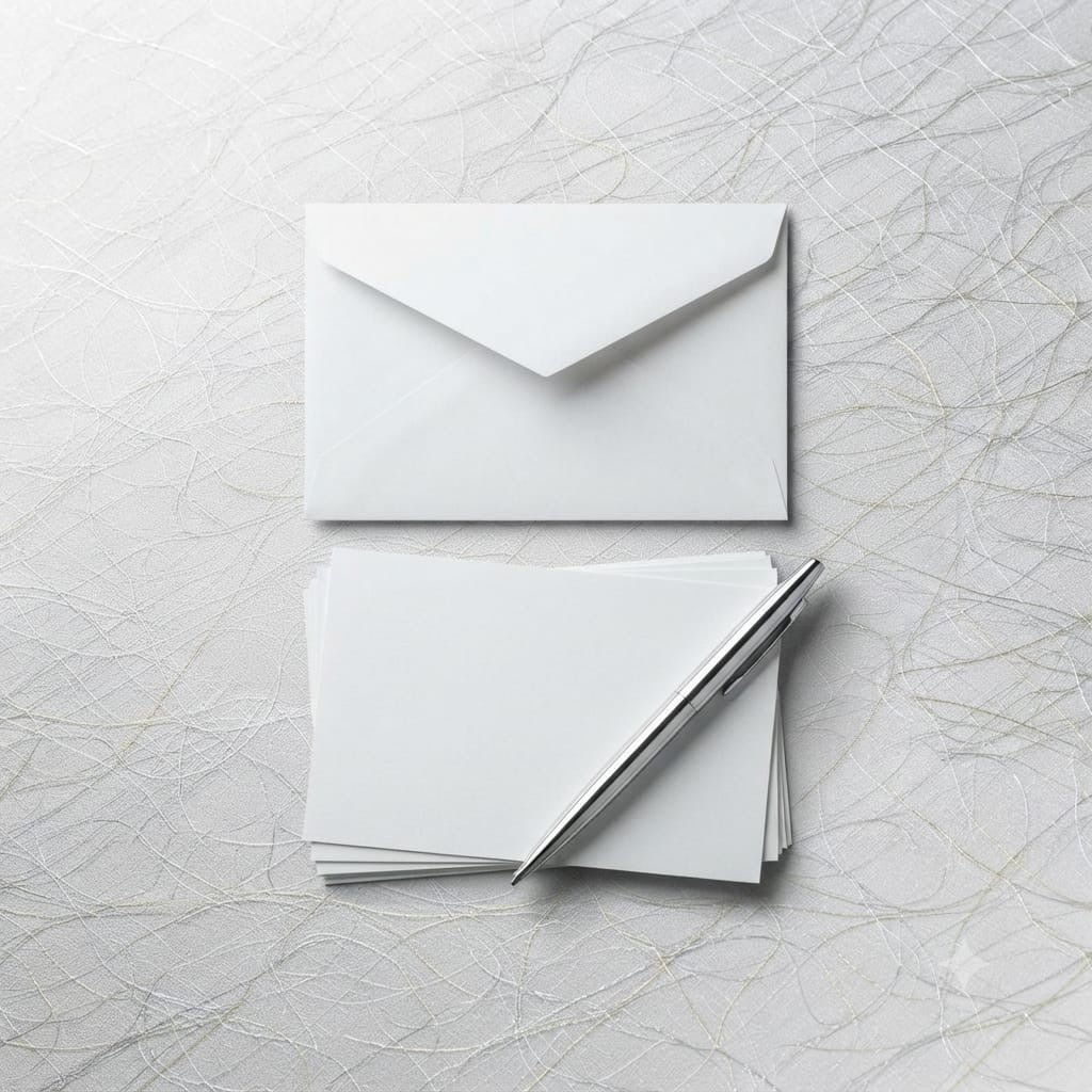 Self adhesive envelope | Plain White envelope | Size C6 114 mm x 162 mm | 80 GSM | Pack of 50 envelopes | Envelopes Series