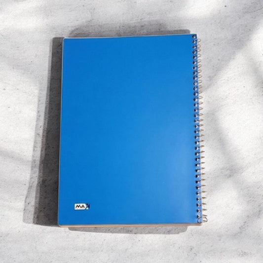 Wire-Bound Notebook Flexy - A4 - 0.5 cm Square (Small Squares)
