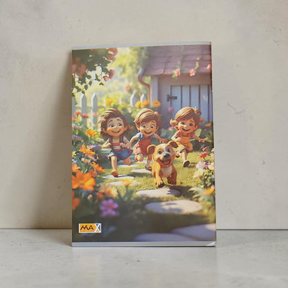 9 line Notebook A5 – 28 Sheets