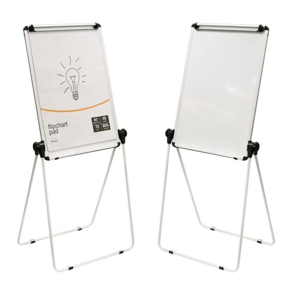 Flip Chart | Plain white Paper | Size <A0 70 cm x 100 cm | 70 GSM | 15 sheets | Writing Paper Series