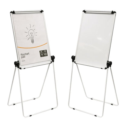 Flip Chart | Plain white Paper | Size <A0 70 cm x 100 cm | 70 GSM | 15 sheets | Writing Paper Series