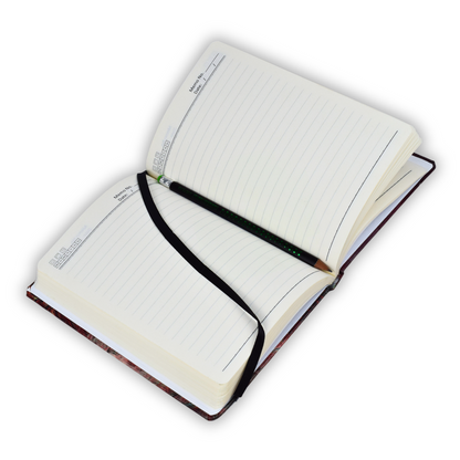 Hardcover Notebook – A5 – Lined – 100 Sheets – Arabic Calligraphy