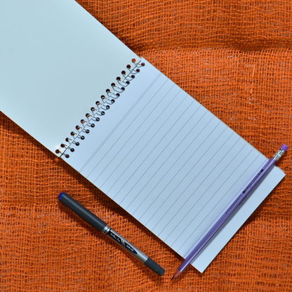 Block Note | Size 14 cm x 20 cm | 60 GSM | Lined | 60 & 40 sheets | Block Note Series| Cardboard Back Cover