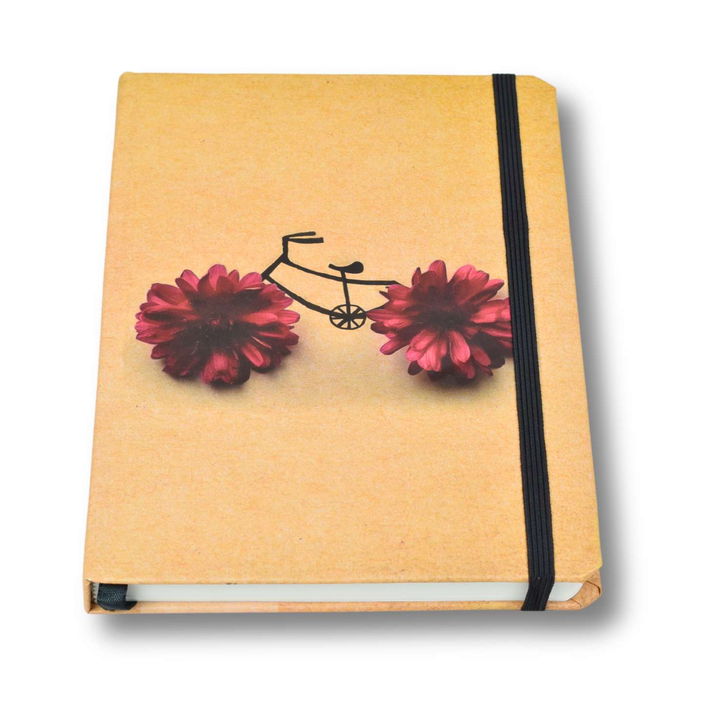 Hardcover Notebook – A5 – Lined – 100 Sheets – Bloom