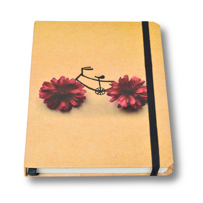 Hardcover Notebook – A5 – Lined – 100 Sheets – Bloom