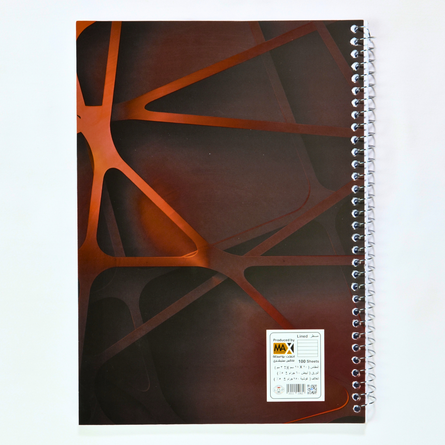 Wire bound Notebook | Size A4 20 cm x 28 cm | 60 GSM | Lined | 100 sheets | Catchy Style