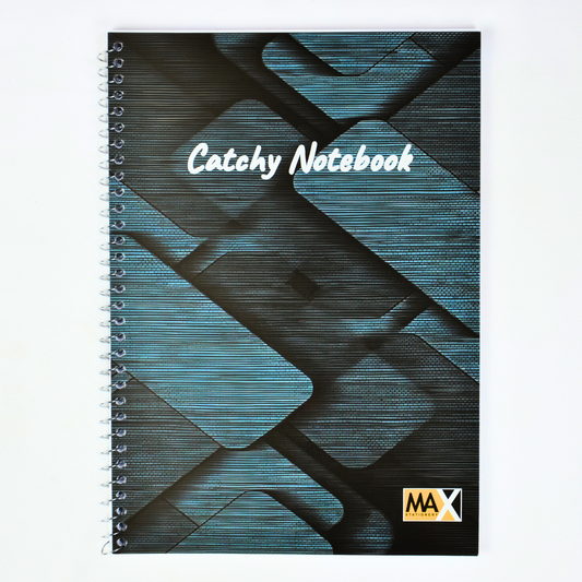 Cochet Cover Wire bound Notebook | Size A4 20 cm x 28 cm | 60 GSM | Lined | 80 sheets | Catchy Style by Max Paper House